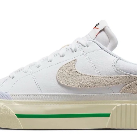 Nike Court Legacy Lift 'White Stadium Green' - Picture 3 of 6